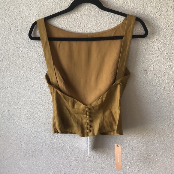 Reformation Marleigh linen top size 2 - Picture 5 of 11